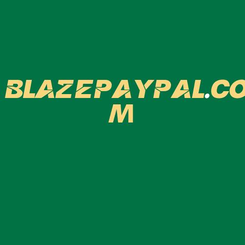 Logo da BLAZEPAYPAL